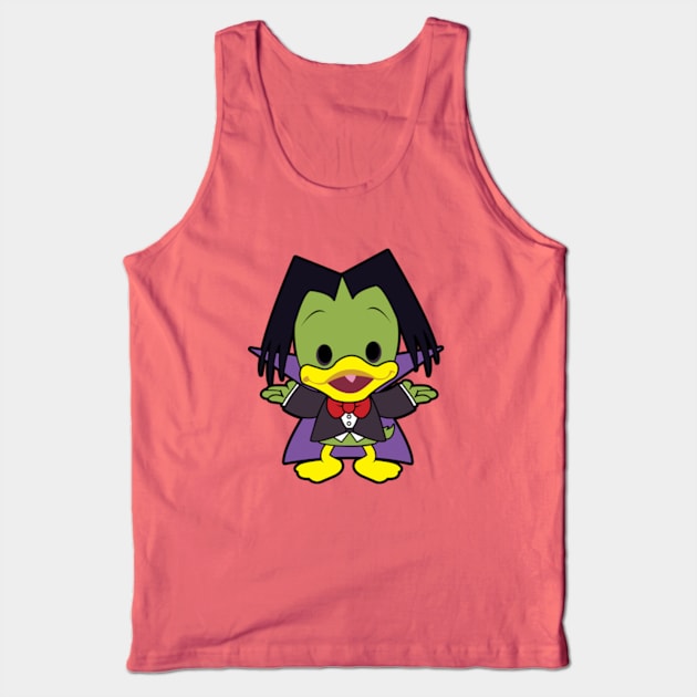 Count Duckula Chibi Tank Top by mighty corps studio